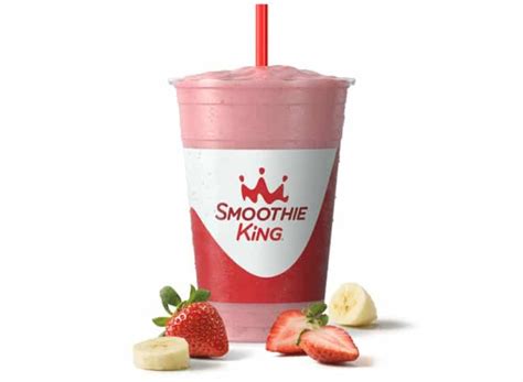 Allergy Information: a Smoothie King 20 oz The Hulk Strawberry contains milk and tree nuts. a Smoothie King 20 oz The Hulk Strawberry does not contain egg, fish, gluten, peanuts, shellfish, soy or wheat.* * Please keep in mind that most fast food restaurants cannot guarantee that any product is free of allergens as they use shared equipment for prepping foods.